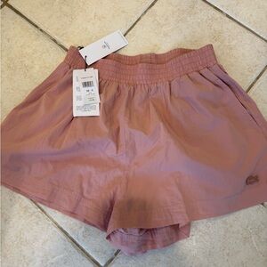 Lacoste Women's Mauve Athletic Shorts